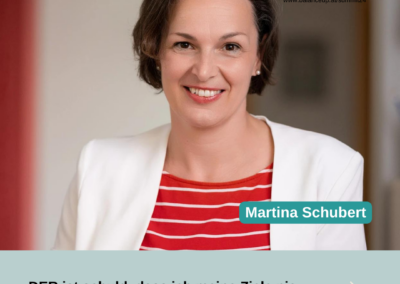 Martina Schubert: DER ist schuld, dass ich meine Ziele nie erreiche!