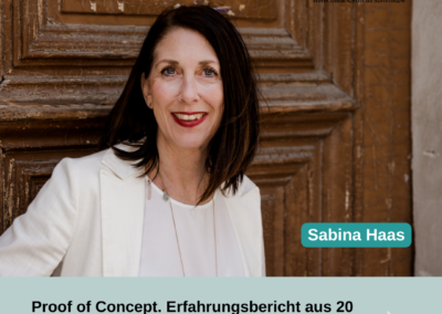 Sabina Haas: Wie geht gute Vereinbarkeit Kind und Karriere
