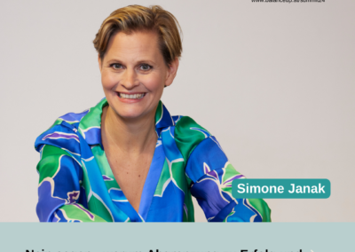 Simone Janak – Nein sagen